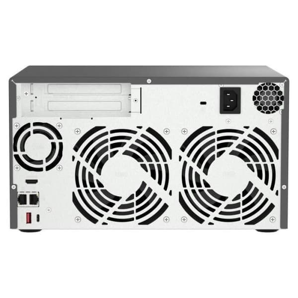 NAS - QNAP - 8-facks QuTS Hero - Intel C i5-12400 - 6 kärnor - 8 expansionsfack