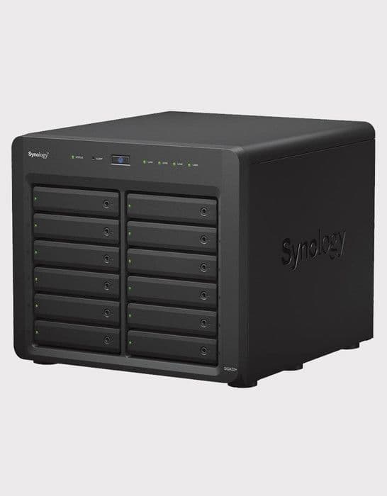 Nätverkslagring NAS Synology DS2422+ Svart