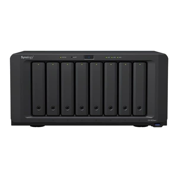 SYNOLOGY + 8 BAY 8GB DDR4 3X USB 3.2 GEN I 2X ESATA - DS1823XS+ Svart