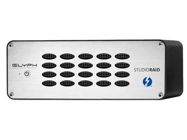 Glyph StudioRAID Thunderbolt 2, 8000 TB, HDD, Musta, Hopea musta, Hopea