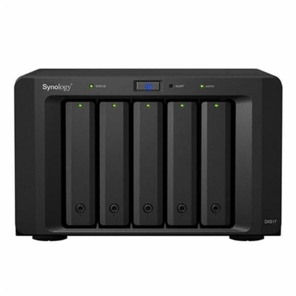 NAS-netværkslagring Synology DX517 Sort Sort