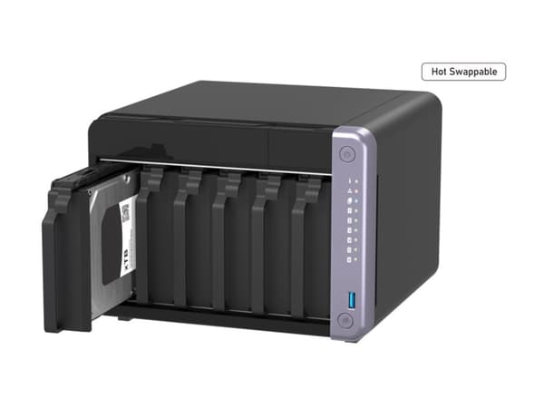 QNAP TS-632X-4G, NAS, Tower, Alpine, Alpine AL-524, 4 GB, DDR4