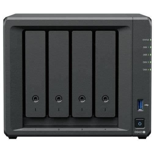 Synology NAS-server DS423+ Svart