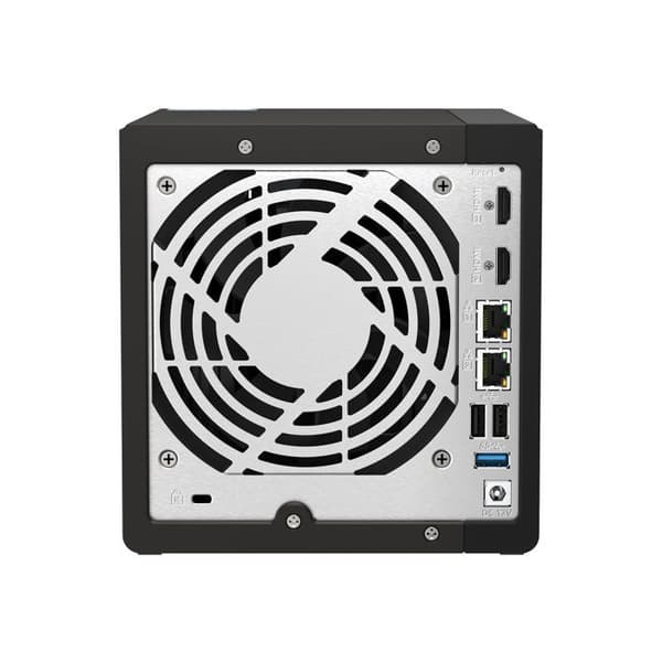 NAS-server - Qnap - TS-453E-8G - 4 fack - 8 GB RAM - 2.5GbE Svart