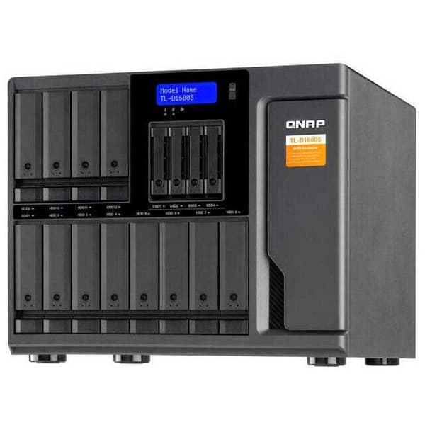 Qnap Tl-d1600s Nätverks-nas-hårddisk