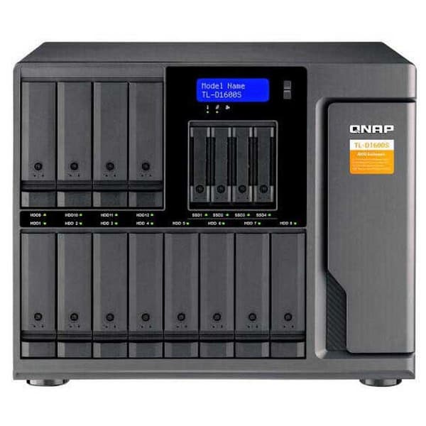 Qnap Tl-d1600s Nätverks-nas-hårddisk