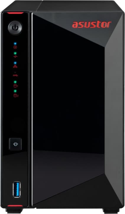 ASUSTOR AS5202T netværksserver Sort
