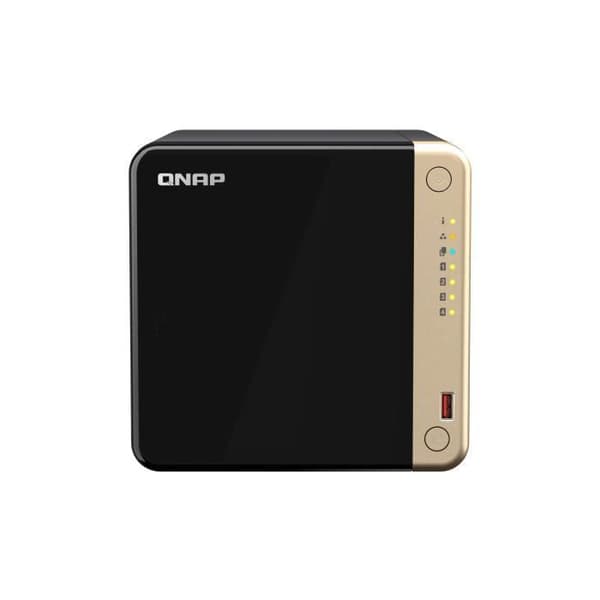 QNAP TS-464 NAS Tower Nätverksansluten (Ethernet) Svart N5095