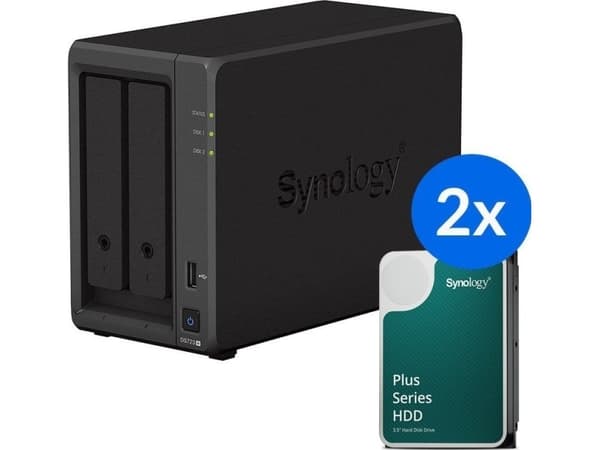 Synology DS723+ /8T ​​File Server (DS723+-8T-00-2)