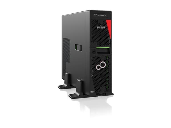 Fujitsu PRIMERGY TX1320 M6 - Server - UCFF 1-veis - 1 x Xeon E-2436 / inntil 5 GHz - RAM 32 GB - SATA/SAS - hot-swap 2.5" brønn(er) - uten HDD - Giga