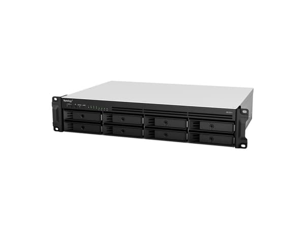 Synology RackStation RS1221+, NAS, Rack (2U), Ryzen Embedded, V1500B, 4 GB, DDR4