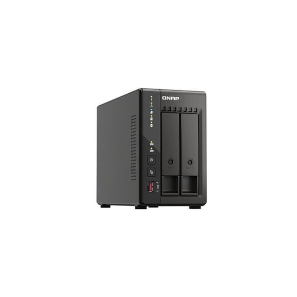 NAS-server - QNAP - TS-253E-8G - 2 fackor - 8 GB - Säker lagring