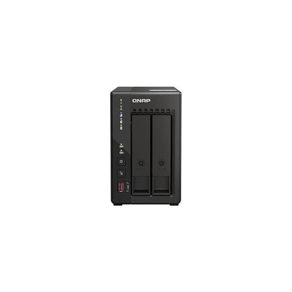 NAS-server - QNAP - TS-253E-8G - 2 fackor - 8 GB - Säker lagring