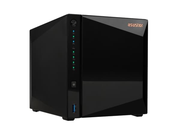 Asustor DRIVESTOR 4 Pro Gen2 AS3304T V2, NAS, Realtek, RTD1619B, musta