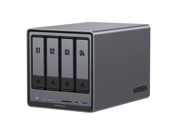 Ugreen NASync DXP4800 Plus, NAS, Desktop, Intel® Pentium® Gold, 8505, 8 GB, DDR5