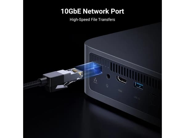 Ugreen NASync DXP480T Plus, NAS, Kompakt, Intel® Core™ i5, i5-1235U, 8 GB, DDR5