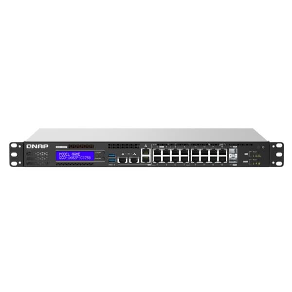 QNAP QGD-1602P-C3558-8G Svart, Grå