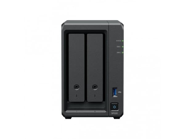 SYNOLOGY DP320 Backup Solution 2 Sockets AMD Ryzen Embedded R1600 8GB Memory