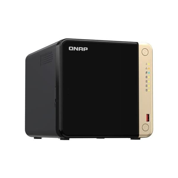Storage Server (NAS) - QNAP - TS-464-8G - single-port multi-gig - 4 kärnor/ 4 trådar