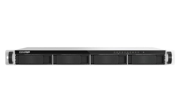 QNAP TS-H765EU - NAS-server - 4 fack - kan monteras i rack - SATA 6Gb/s - RAM 8 GB - 2.5 Gigabit Ethernet - 1U Svart, Grå