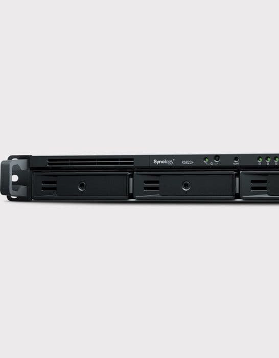 NAS-server - Synology - RS822RP+ - AMD Ryzen-processor - 2 GB RAM - 8 expansionsfack