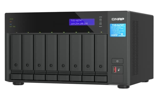 QNAP TVS-h874T, NAS, Tower, Intel® Core™ i7, 32 GB, DDR4, 128 TB