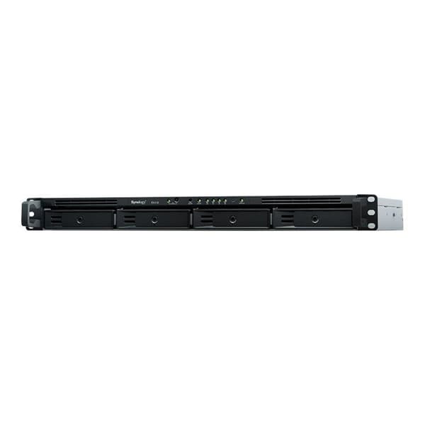 Utvidgning - Synology - RX418 - 4 fack - SATA - Kompatibel NAS-server Svart, Grå
