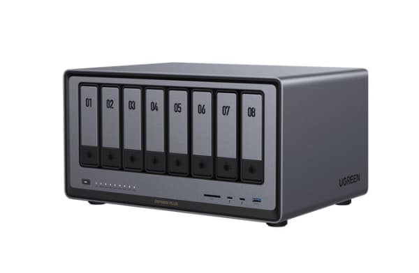 Ugreen NASync DXP8800Plus, NAS, Skrivbord, Intel® Core™ i5, i5-1235U, 8 GB, DDR5