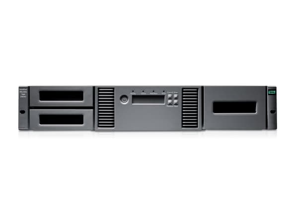 HPE StoreEver MSL2024 - Nauhakirjasto - 288 TB / 720 TB - laajennusyksiköt: 24 - LTO Ultrium (12 TB / 30 TB) x 1 - Ultrium 8 - asemien maksimimäärä: