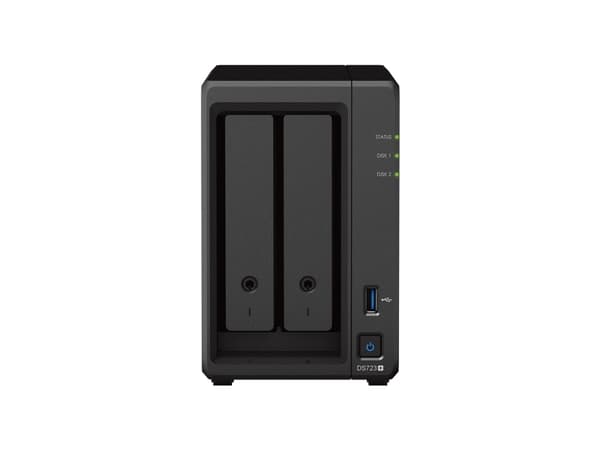 Synology Disk Station DS723+ - NAS-server Svart