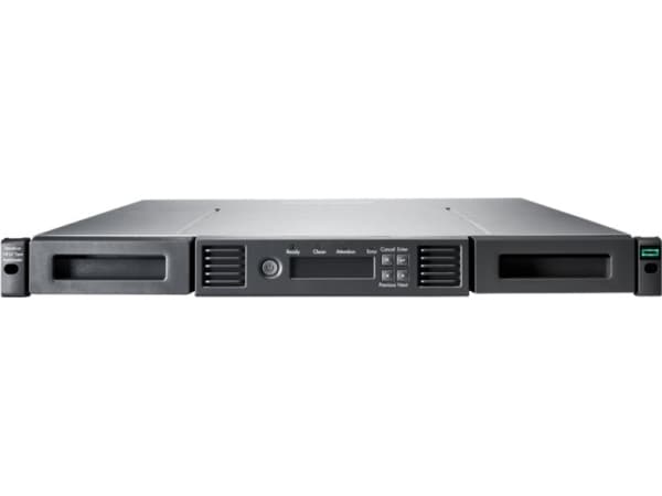 HPE StoreEver MSL 1/8 - Tape Autoloader - 96 TB / 240 TB - Laajennusyksiköt: 8 - LTO Ultrium (12 TB / 30 TB) - Ultrium 8 - SAS-2 - räkkiasennus - 1U