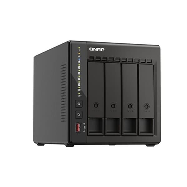 NAS-server - Qnap - TS-453E-8G - 4 fack - 8 GB RAM - 2.5GbE
