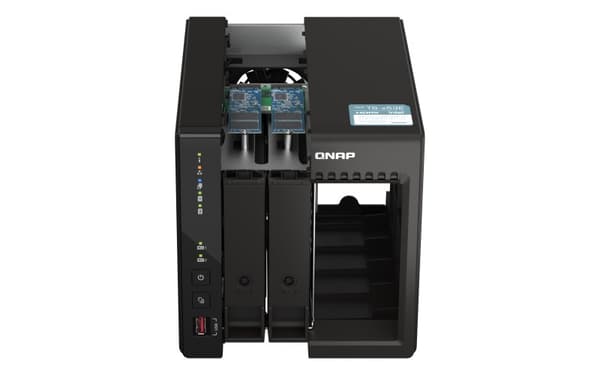 QNAP TS-253E NAS Tower Ethernet LAN Svart J6412