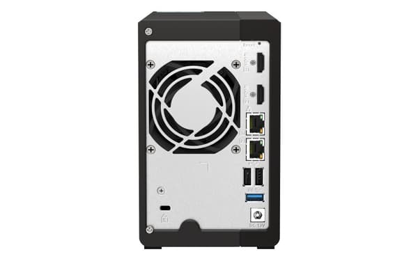 QNAP TS-253E NAS Tower Ethernet LAN Svart J6412