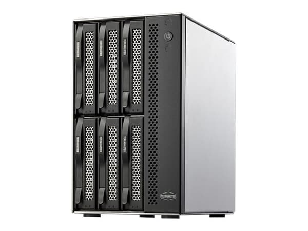 TerraMaster D6-320 - Kabinett för lagringsenheter - 6 fack (SATA-600) Svart
