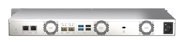 QNAP TS-435XEU NAS Rack (1U) Marvell CN9131 4 GB DDR4 0 TB QNAP QTS Sort, Grå