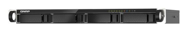 QNAP TS-435XEU NAS Rack (1U) Marvell CN9131 4 GB DDR4 0 TB QNAP QTS Sort, Grå