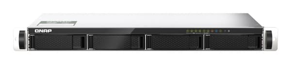 QNAP TS-435XEU NAS Rack (1U) Marvell CN9131 4 GB DDR4 0 TB QNAP QTS Sort, Grå Sort, Grå