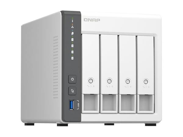 Lagringsserver (NAS) - QNAP - TS-433 - personlig fyrkärnig ARM CORTEX A55 med integrerad NPU
