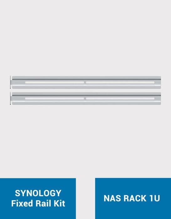 Synology 1U till 3U monterade skensatser - för Synology NAS...