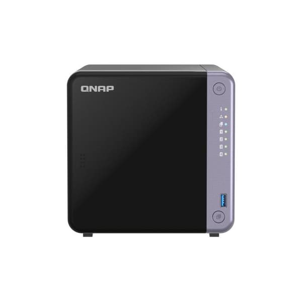 QNAP NAS-server - TS-432X-4G - 4 fack - 10GbE - 4GB DDR4 - Svart