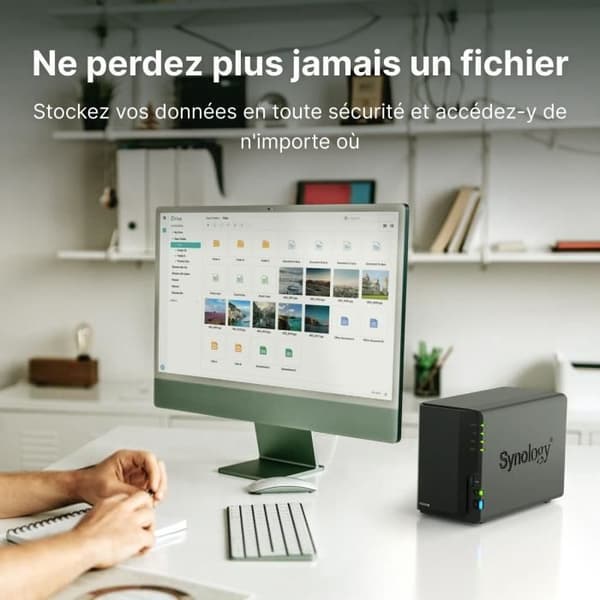 NAS-server - SYNOLOGY - DS224+ - 2 fack
