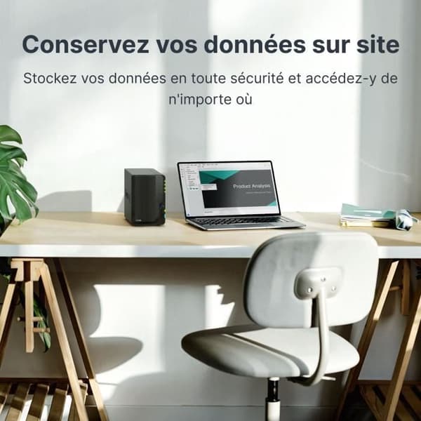 NAS-server - SYNOLOGY - DS224+ - 2 fack