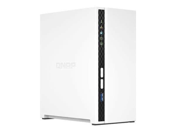 Lagringsserver (NAS) - QNAP - TS-233 - Quad-core ARM Cortex A55 med integrerad NPU