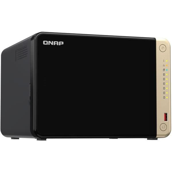 Storage Server (NAS) - QNAP - TS-664-8G - single port multi-gig - 4 kärnor/ 4 trådar