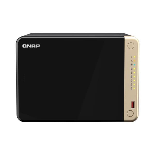 Storage Server (NAS) - QNAP - TS-664-8G - single port multi-gig - 4 kärnor/ 4 trådar