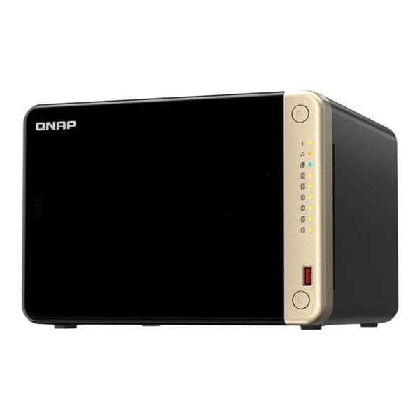 Storage Server (NAS) - QNAP - TS-664-8G - single port multi-gig - 4 kärnor/ 4 trådar