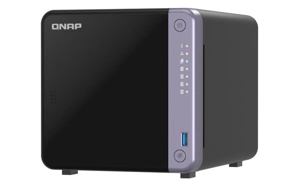 QNAP TS-432X-4G NAS/lagringsserver Tower Ethernet LAN Svart Alpine AL-524 Svart