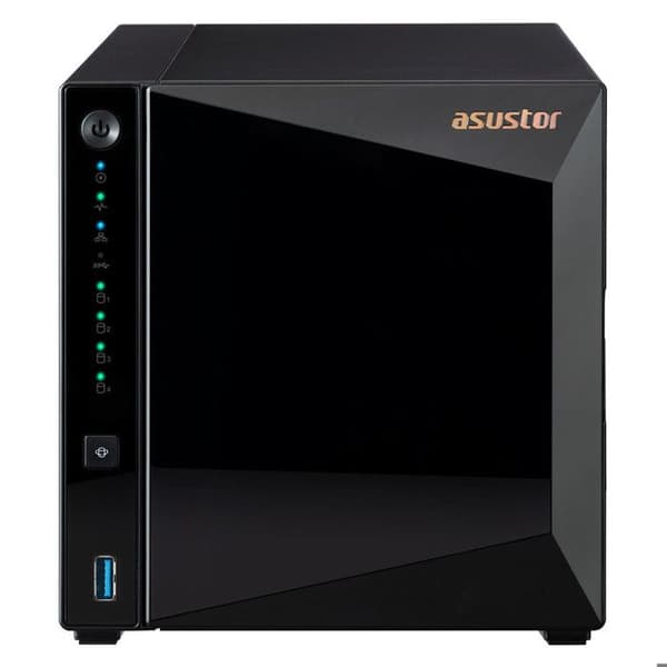 NAS - ASUSTOR - AS3304T - Tower - Ethernet - Svart Svart