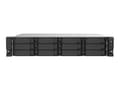 Miniatyrbild 3 av 3: QNAP TS-1273AU-RP-8G 12-fack 12-fack rackmonterad NAS AMD Ryzen V1000 series V1500B 4C/8T 2.2GHz 8GB DDR4 RAM 2x2.5GbE LAN tillval